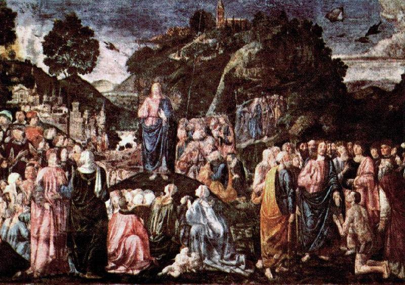 Piero di Cosimo Sermon on the Mount and Healing of the Leper China oil painting art